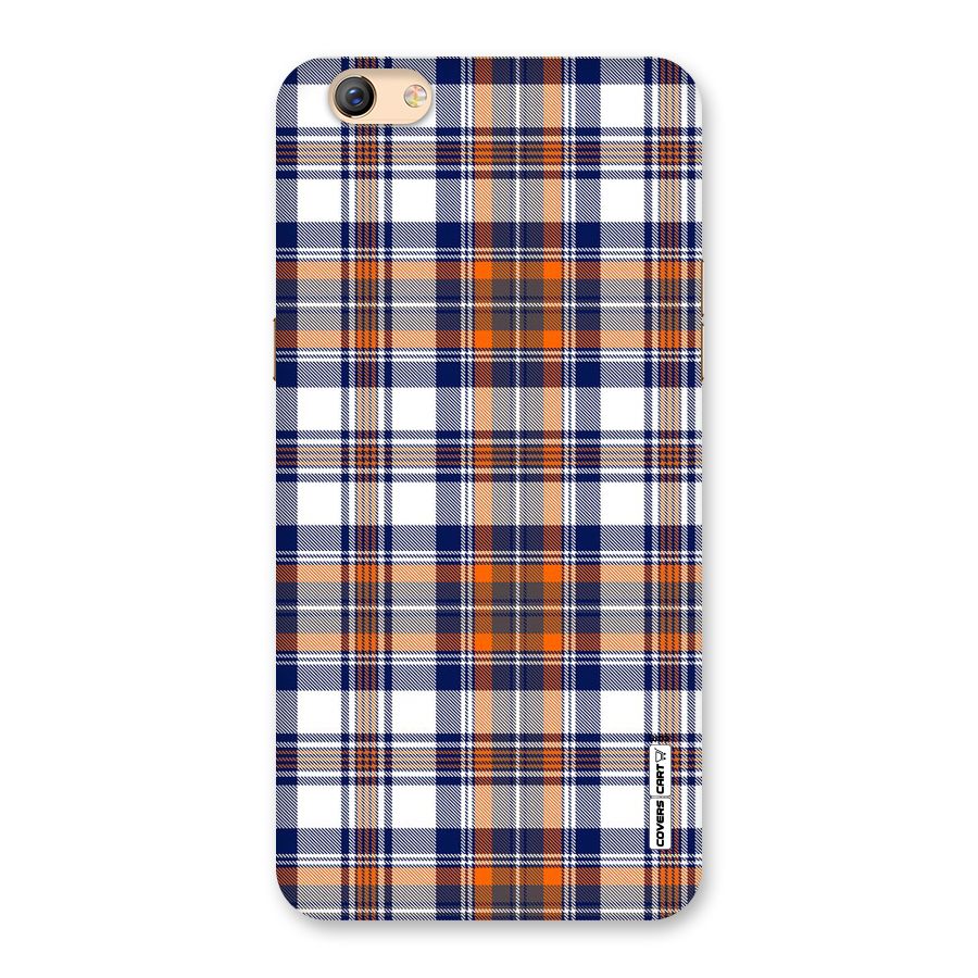 Shades Of Check Back Case for Oppo F3 Plus