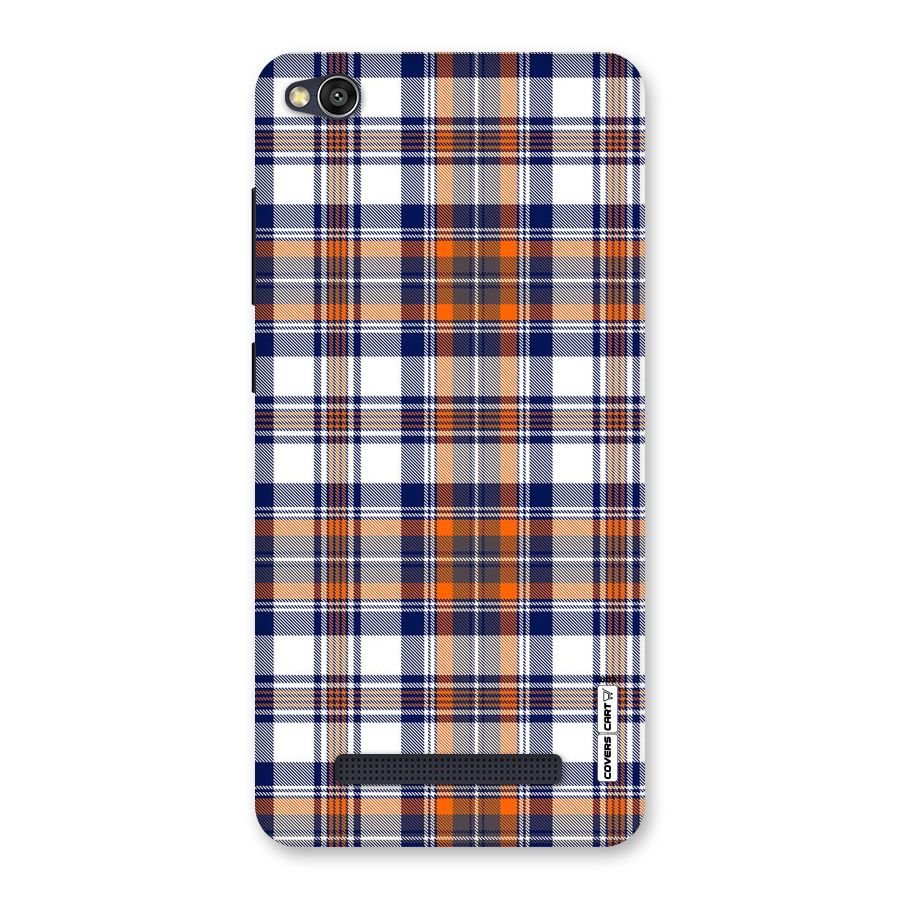 Shades Of Check Back Case for Redmi 4A
