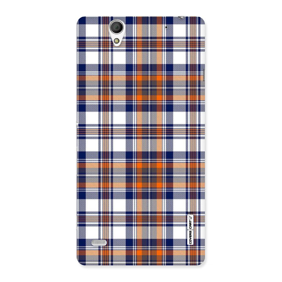 Shades Of Check Back Case for Sony Xperia C4