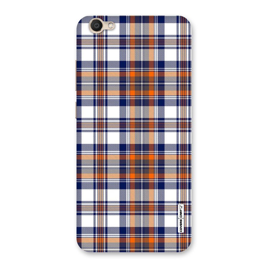 Shades Of Check Back Case for Vivo V5