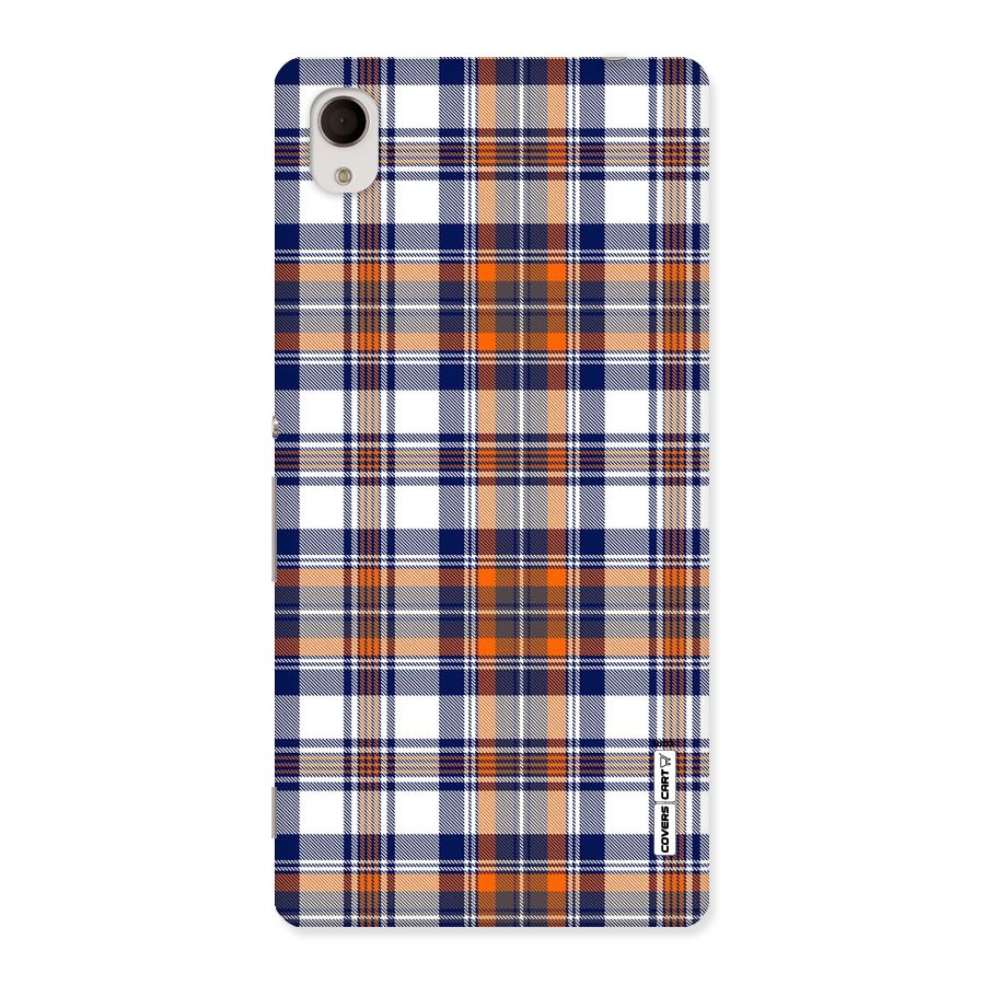 Shades Of Check Back Case for Xperia M4 Aqua