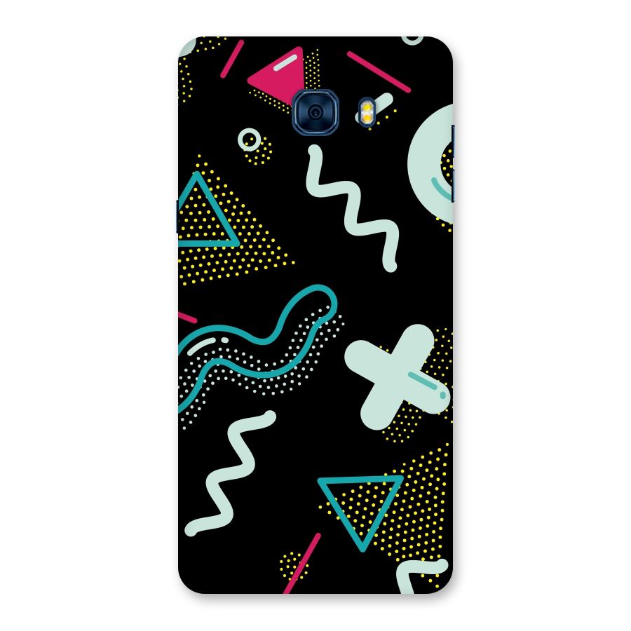 Shapes Pattern Back Case for Galaxy C7 Pro