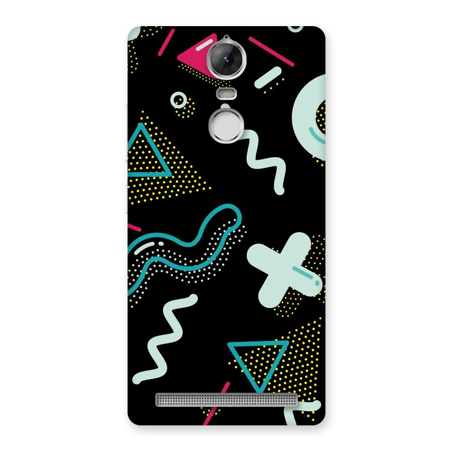Shapes Pattern Back Case for Vibe K5 Note