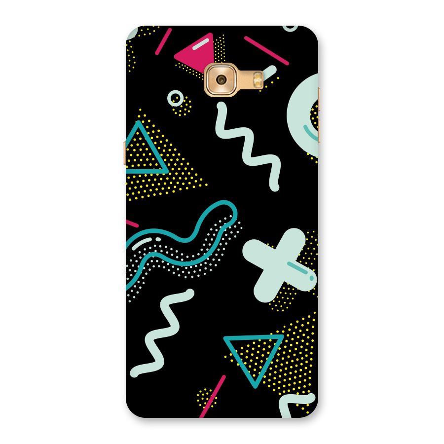 Shapes Pattern Back Case for Galaxy C9 Pro