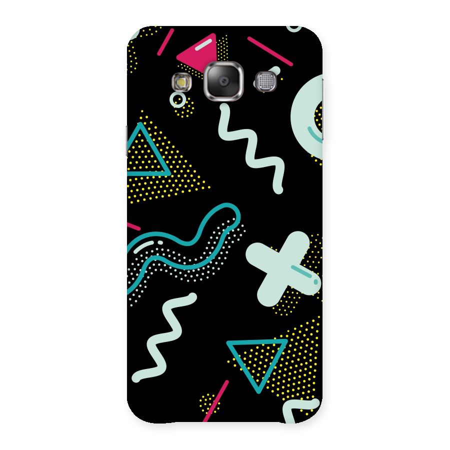 Shapes Pattern Back Case for Galaxy E7