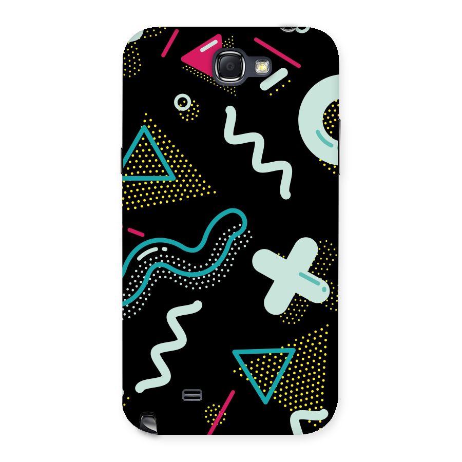 Shapes Pattern Back Case for Galaxy Note 2