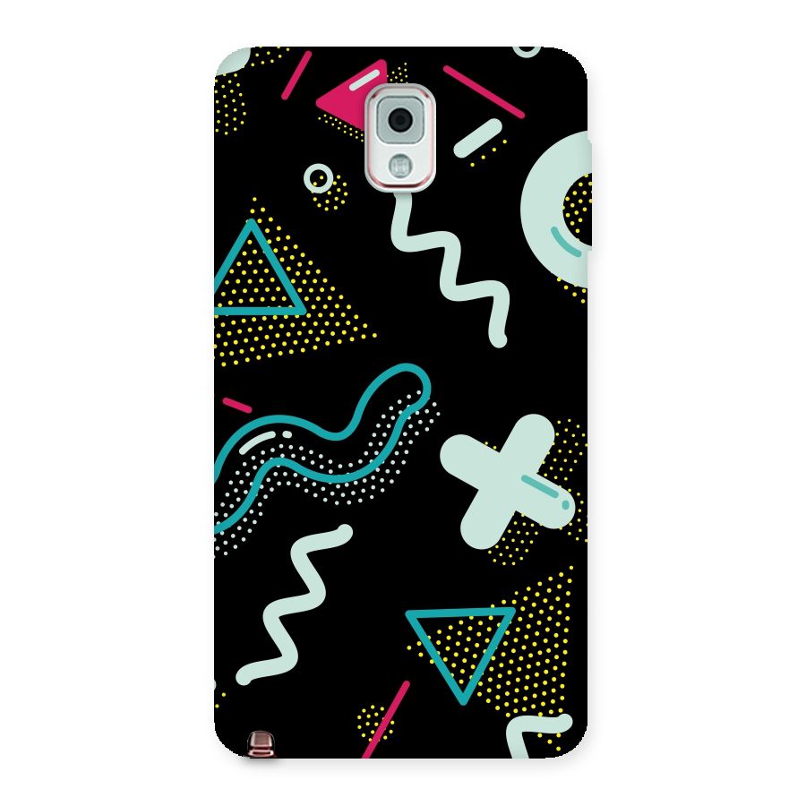 Shapes Pattern Back Case for Galaxy Note 3