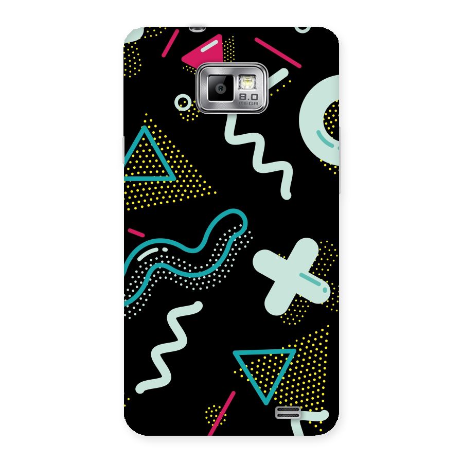 Shapes Pattern Back Case for Galaxy S2
