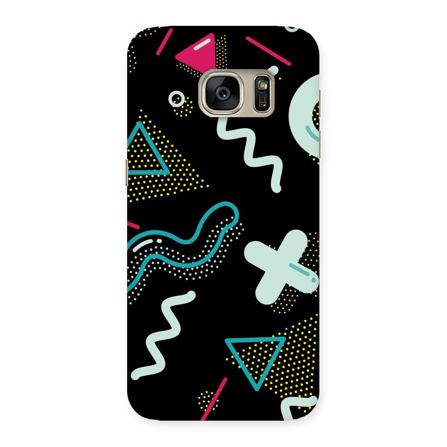 Shapes Pattern Back Case for Galaxy S7