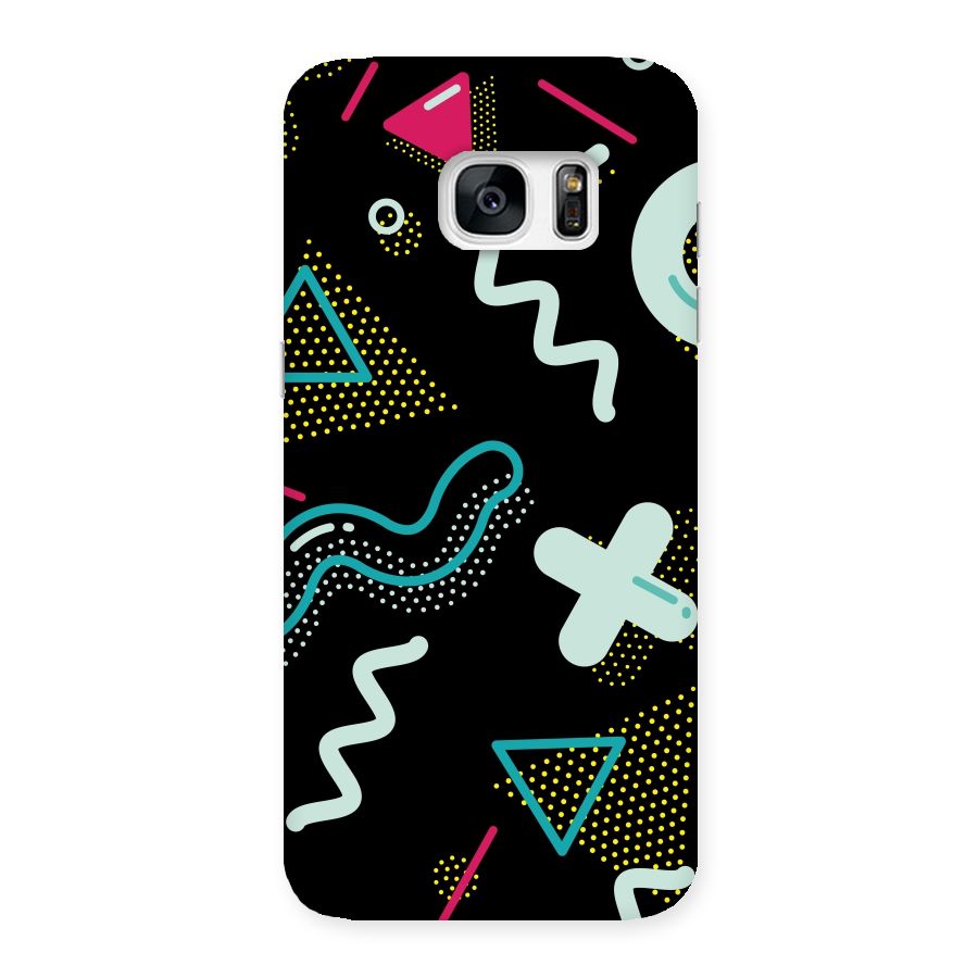 Shapes Pattern Back Case for Galaxy S7 Edge
