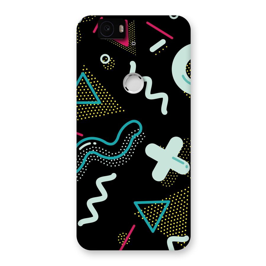 Shapes Pattern Back Case for Google Nexus-6P