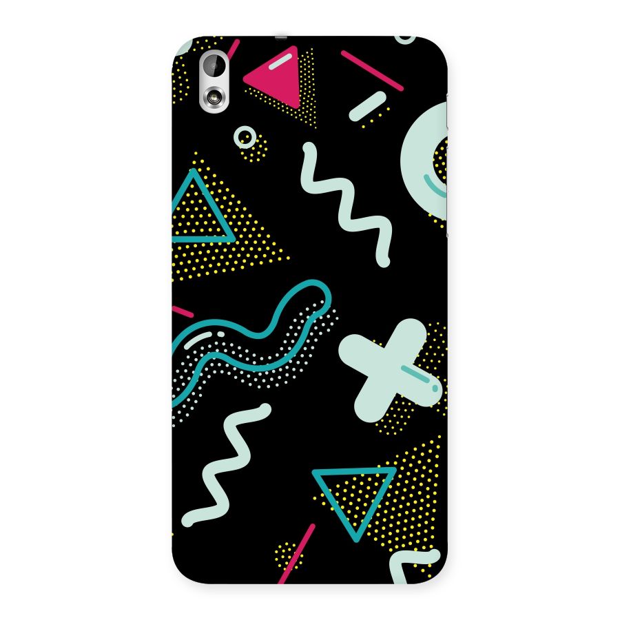 Shapes Pattern Back Case for HTC Desire 816g