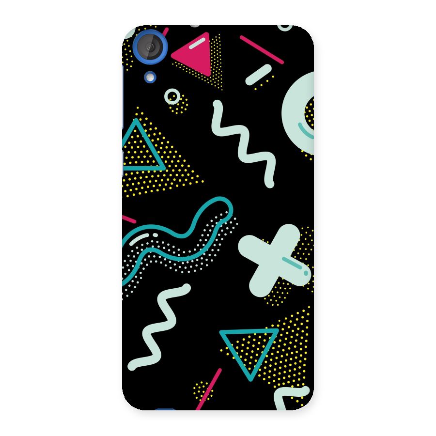 Shapes Pattern Back Case for HTC Desire 820