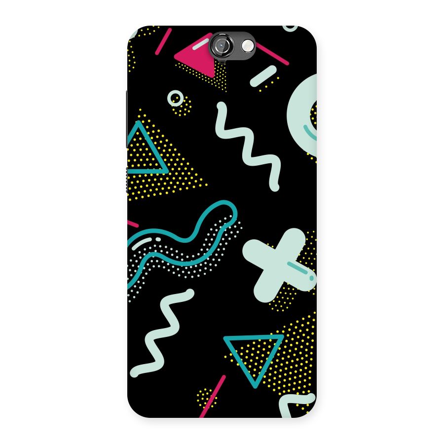 Shapes Pattern Back Case for HTC One A9