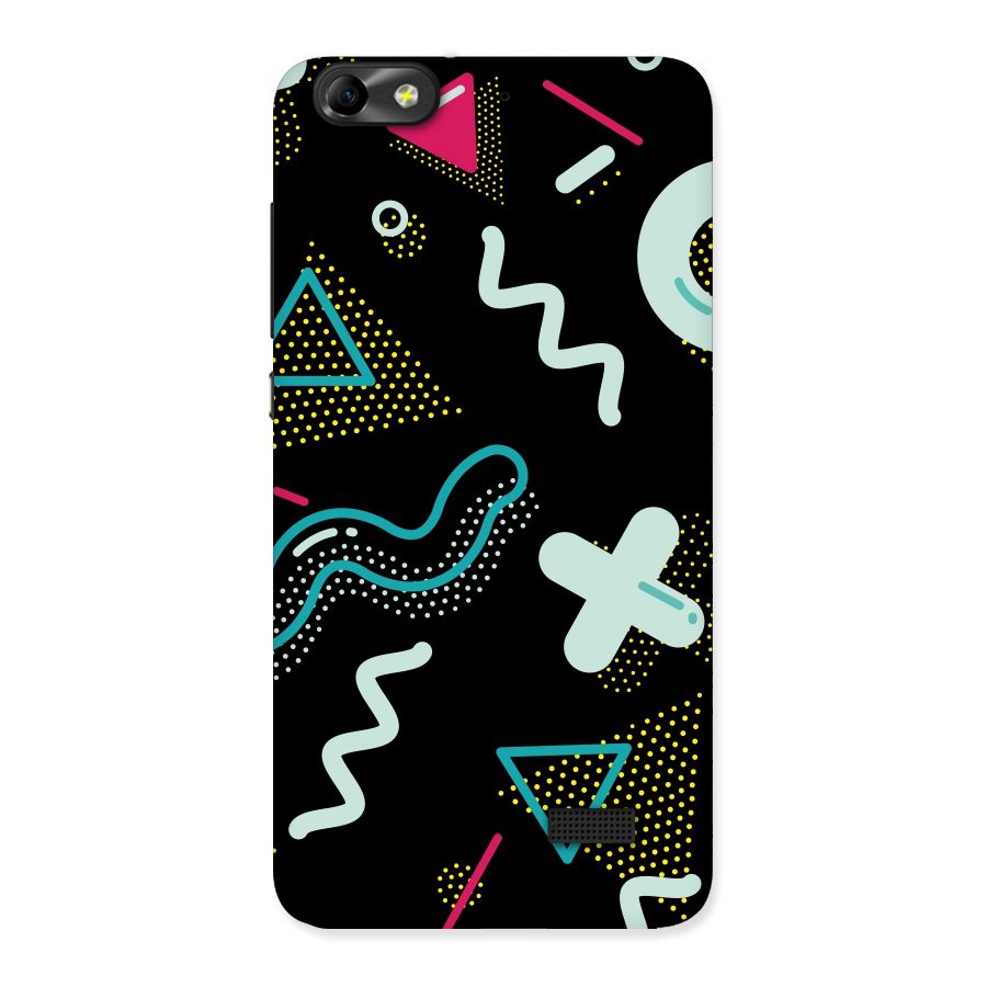 Shapes Pattern Back Case for Honor 4C