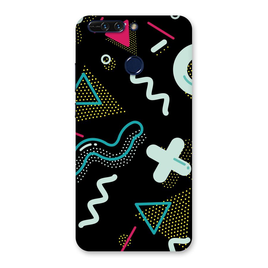 Shapes Pattern Back Case for Honor 8 Pro