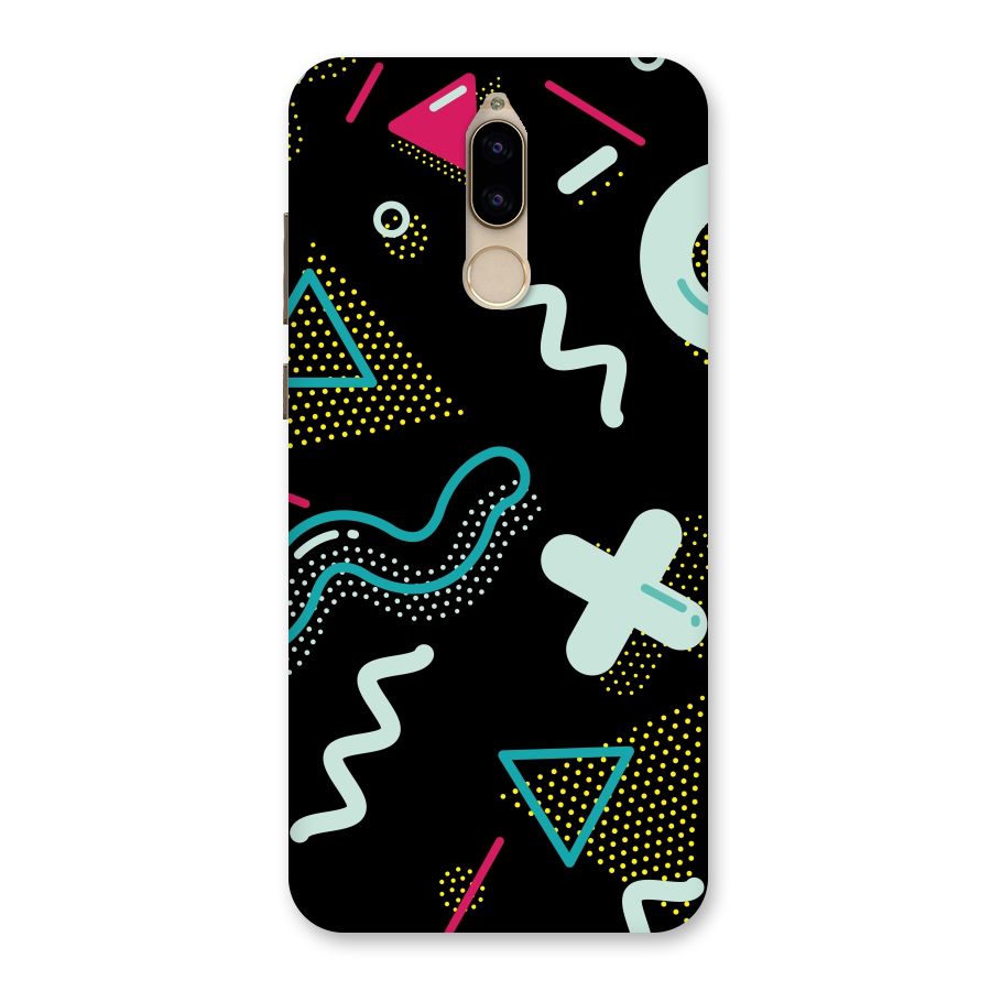 Shapes Pattern Back Case for Honor 9i