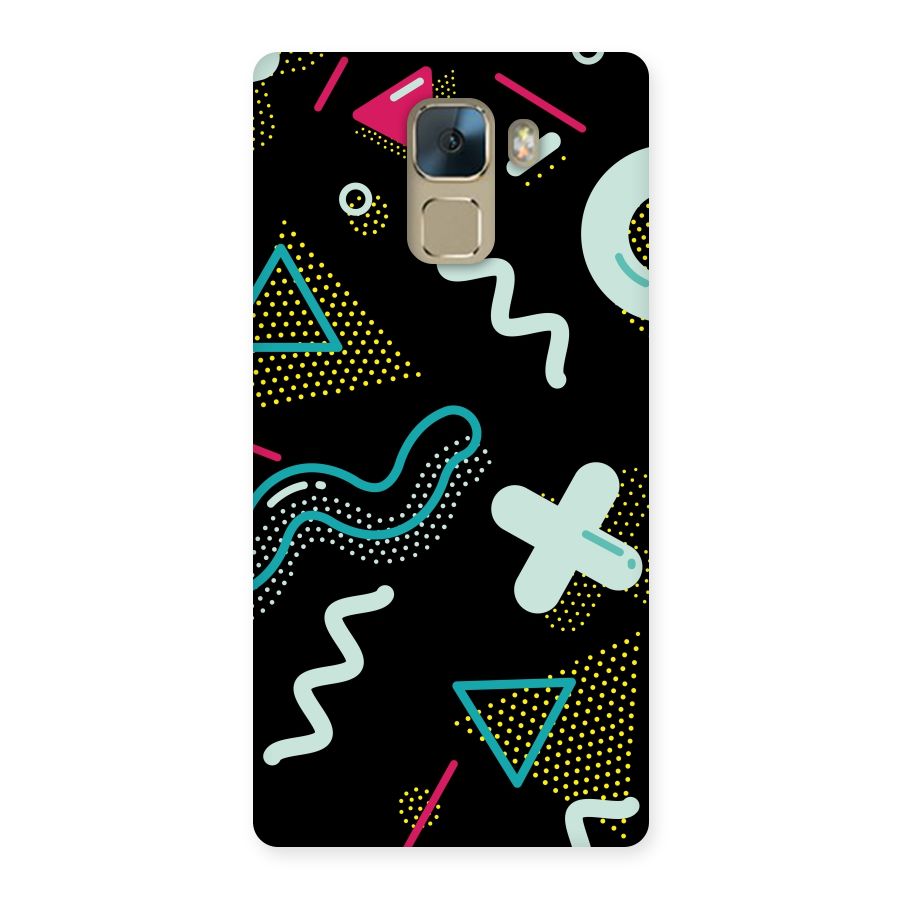 Shapes Pattern Back Case for Huawei Honor 7