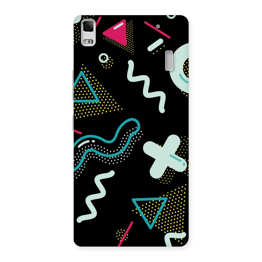Shapes Pattern Back Case for Lenovo K3 Note