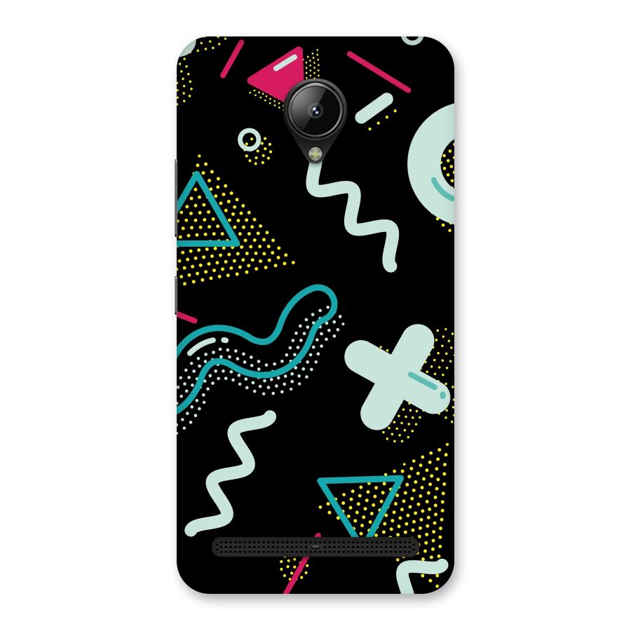 Shapes Pattern Back Case for Lenovo C2