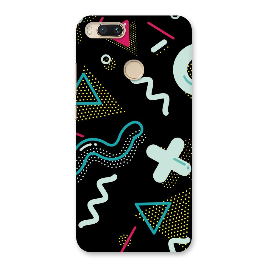 Shapes Pattern Back Case for Mi A1