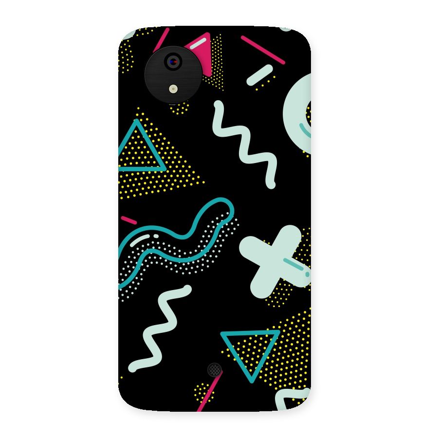 Shapes Pattern Back Case for Micromax Canvas A1