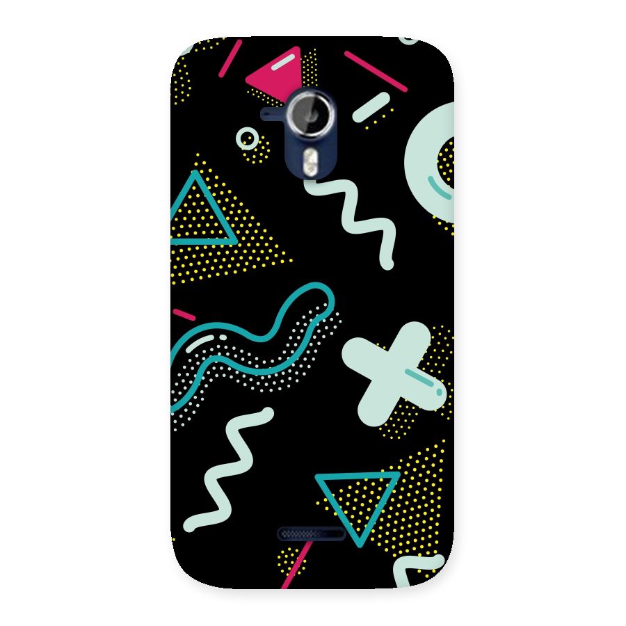 Shapes Pattern Back Case for Micromax Canvas Magnus A117