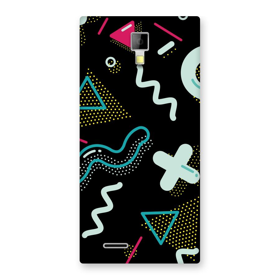 Shapes Pattern Back Case for Micromax Canvas Xpress A99
