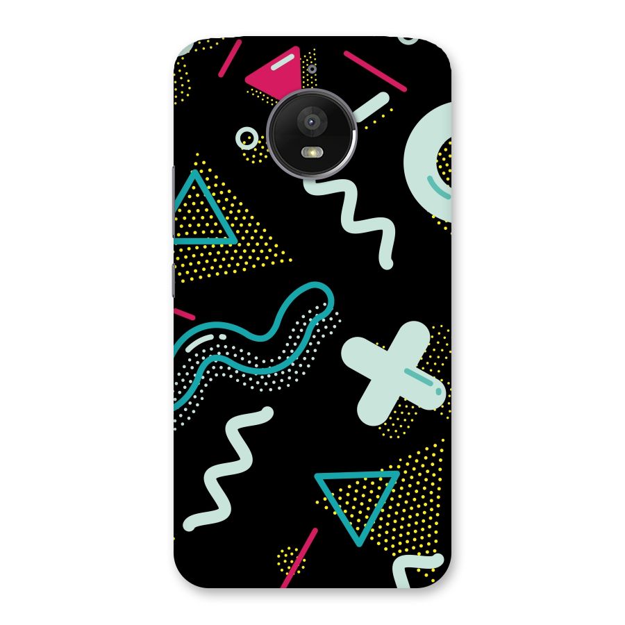 Shapes Pattern Back Case for Moto E4 Plus