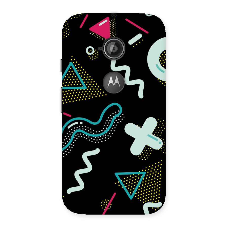 Shapes Pattern Back Case for Moto E 2nd Gen