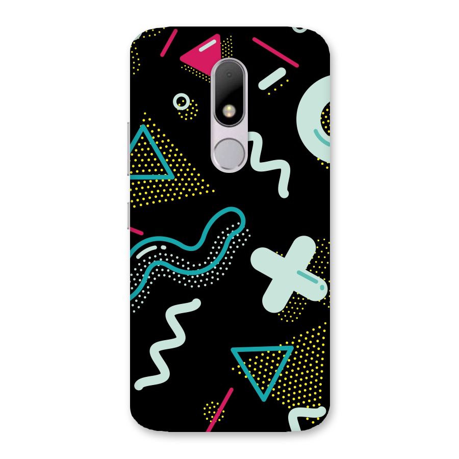 Shapes Pattern Back Case for Moto M