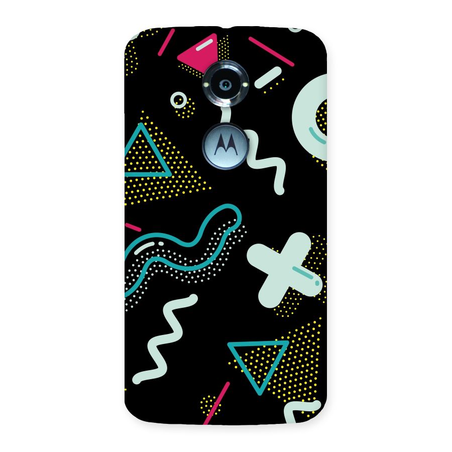 Shapes Pattern Back Case for Moto X 2nd Gen