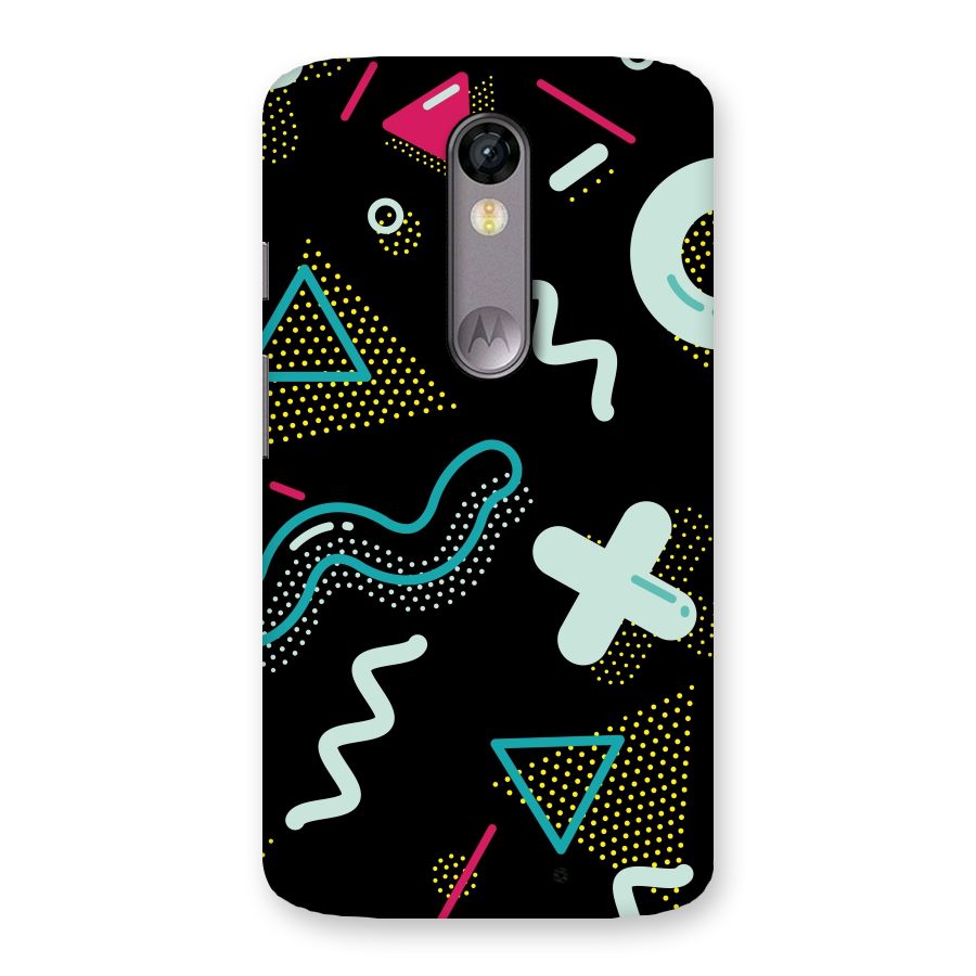 Shapes Pattern Back Case for Moto X Force
