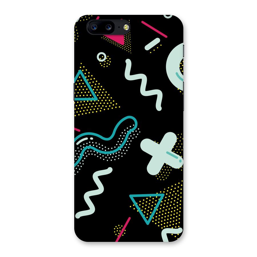 Shapes Pattern Back Case for OnePlus 5