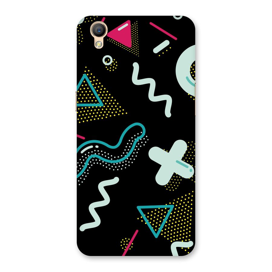 Shapes Pattern Back Case for Oppo A37