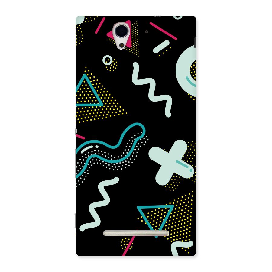Shapes Pattern Back Case for Sony Xperia C3