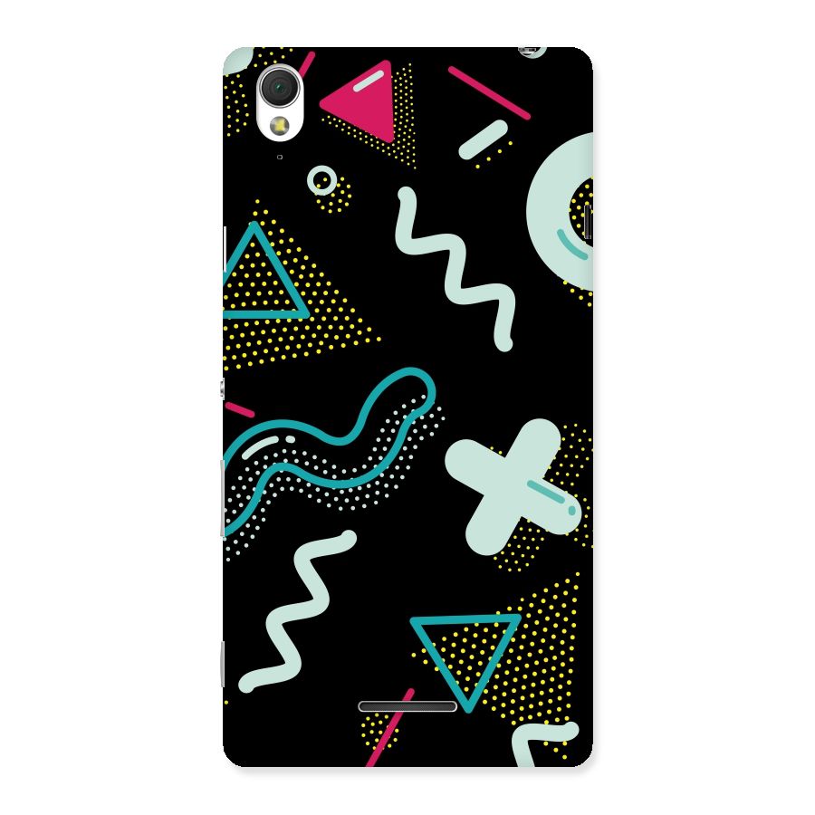 Shapes Pattern Back Case for Sony Xperia T3