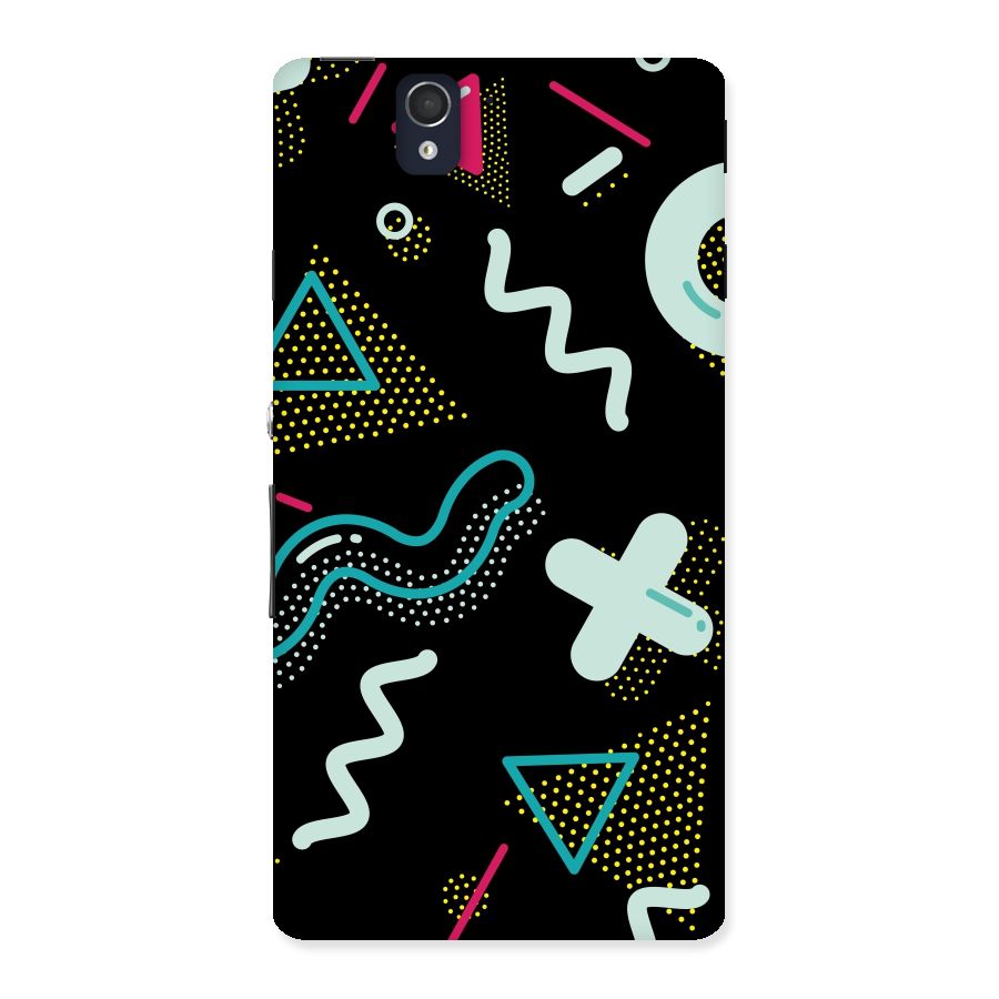Shapes Pattern Back Case for Sony Xperia Z