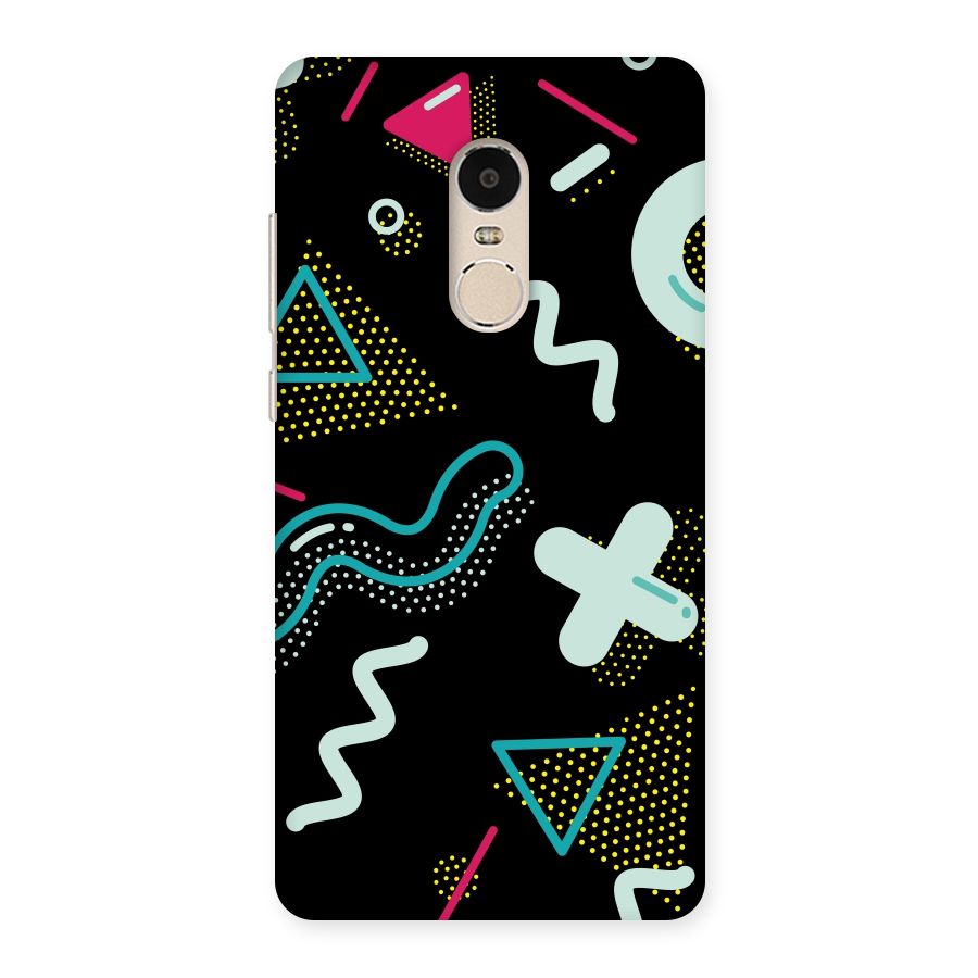 Shapes Pattern Back Case for Xiaomi Redmi Note 4
