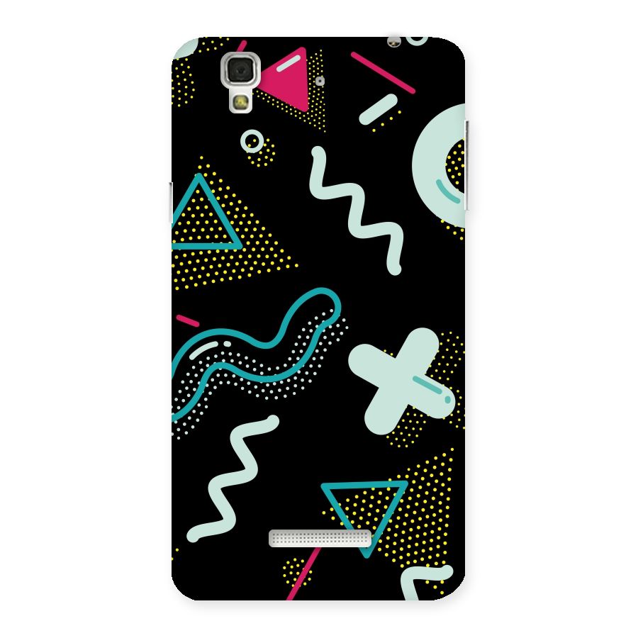 Shapes Pattern Back Case for YU Yureka Plus