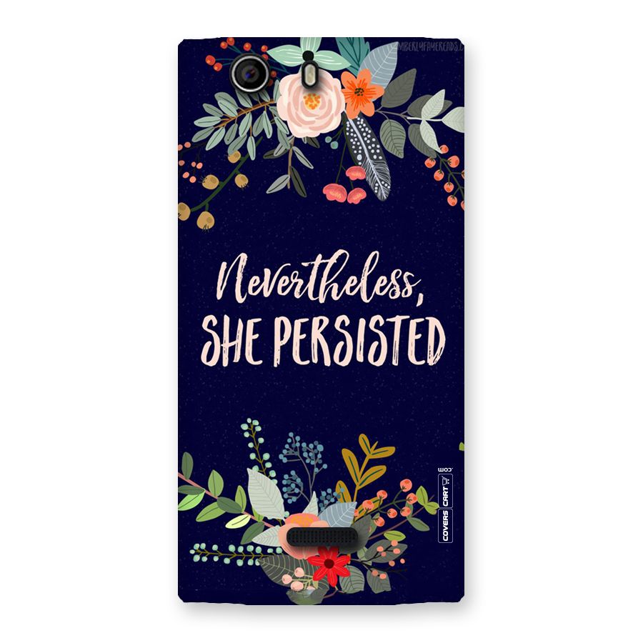 She Persisted Back Case for Canvas Nitro 2 E311