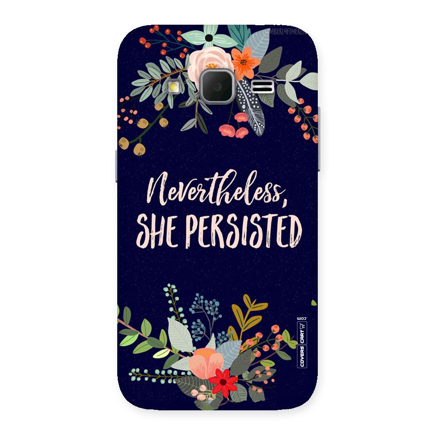 She Persisted Back Case for Galaxy Core Prime