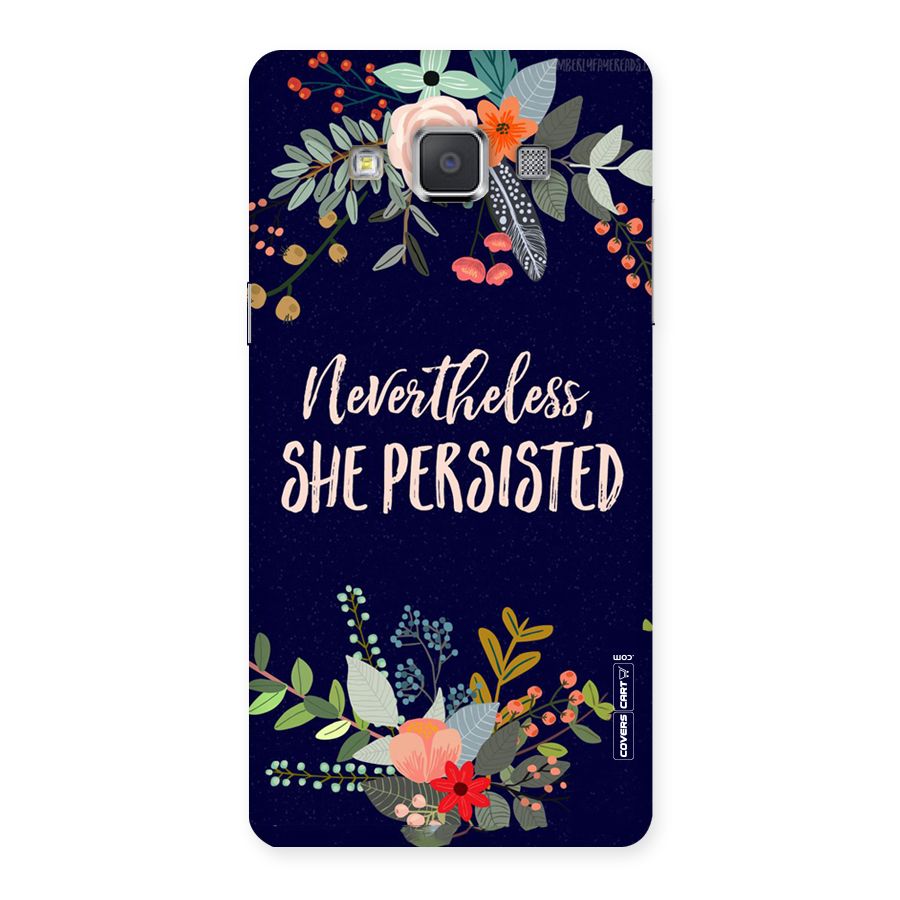 She Persisted Back Case for Galaxy Grand Max