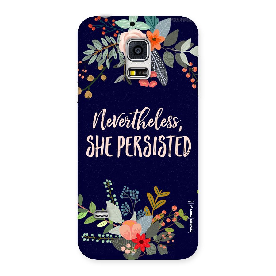 She Persisted Back Case for Galaxy S5 Mini
