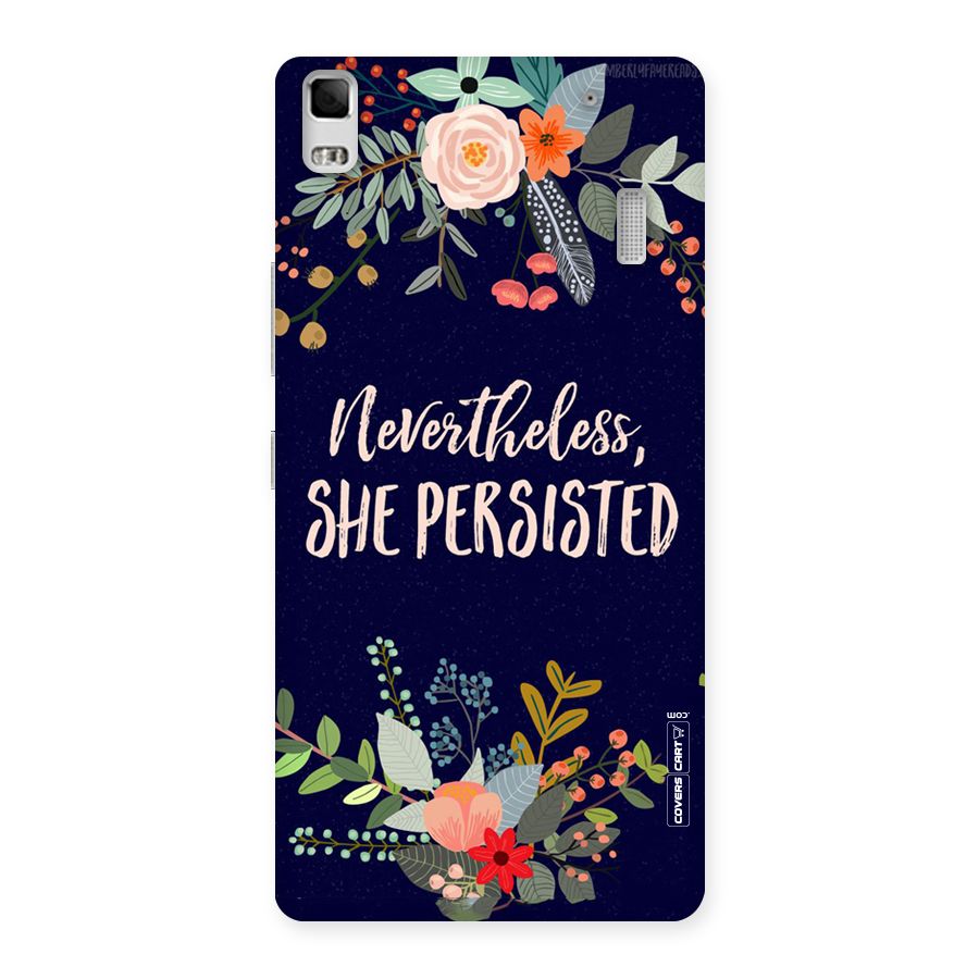 She Persisted Back Case for Lenovo A7000