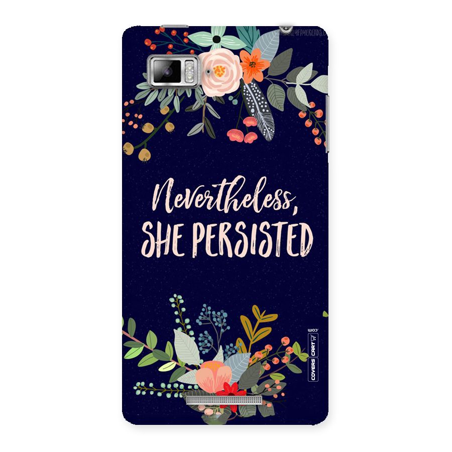 She Persisted Back Case for Lenovo Vibe Z K910