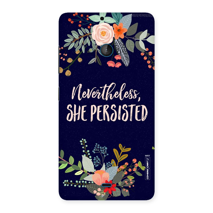 She Persisted Back Case for Lumia 540