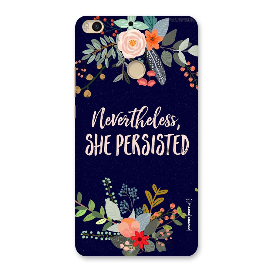She Persisted Back Case for Mi Max 2