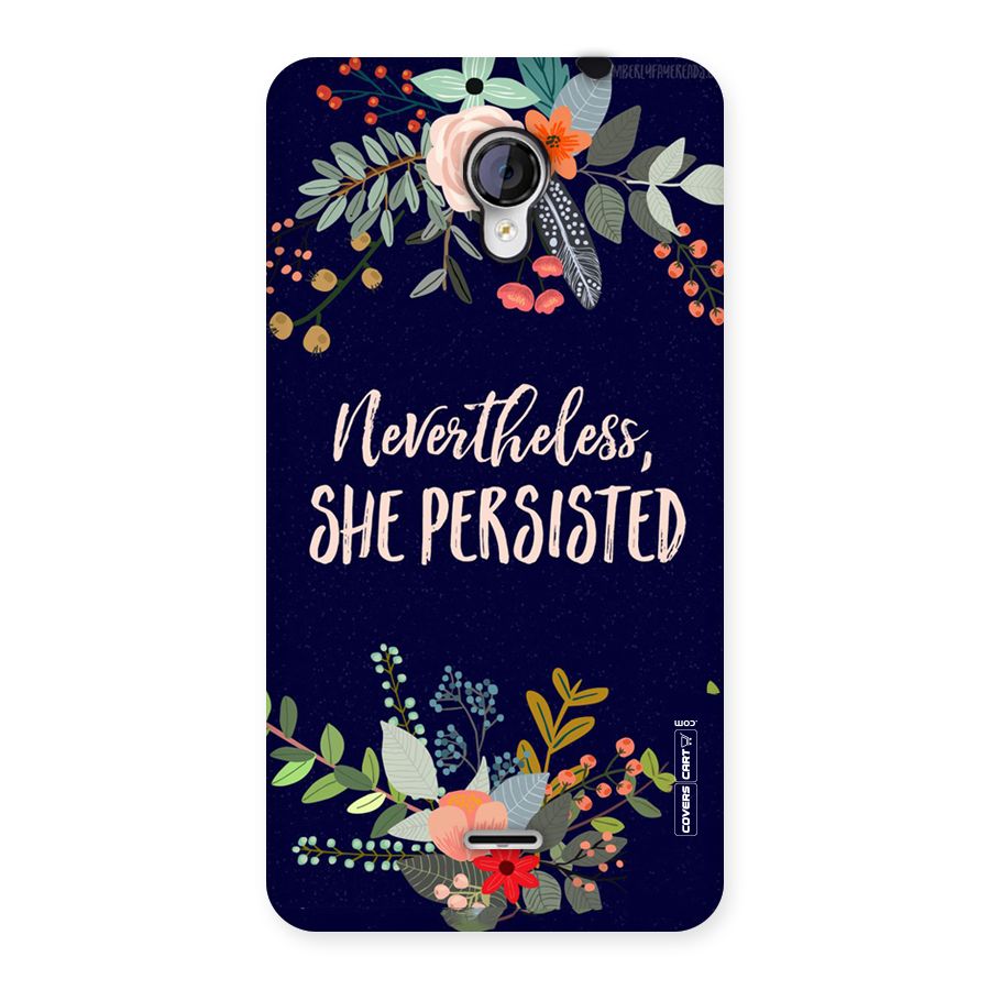 She Persisted Back Case for Micromax Unite 2 A106