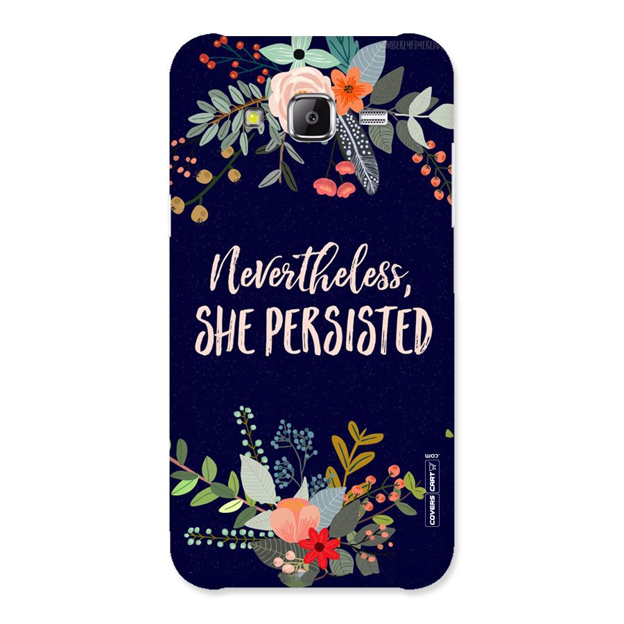 She Persisted Back Case for Samsung Galaxy J2 Prime